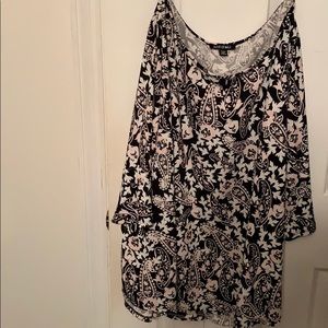 Long sleeve multi colored shirt